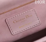 Dior Lady 粉紅羊皮斜挎包小號PM-M0538：圖片 9