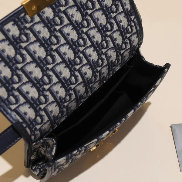 Dior 30 Montaigne 藍色斜挎包小號PM-M9234：圖片 9