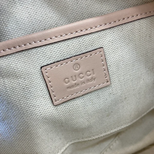 GUCCI Blondie迷你紅色滑面皮革斜揹包-820429：圖片 10