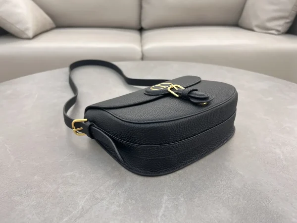 Dior Bobby 黑色小牛皮斜挎包中號MM-M9337：圖片 4