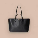 GUCCI Ophidia中黑色皮革手提包-739730