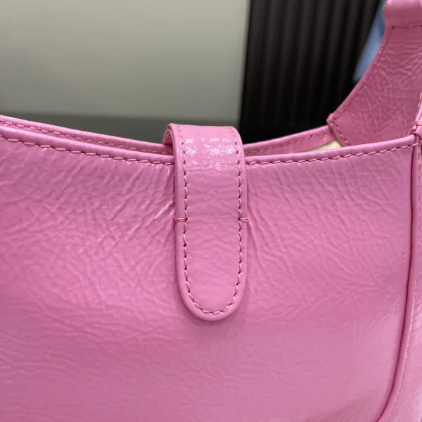 GUCCI Jackie Notte迷你紅漆皮斜揹包-782889：圖片 7