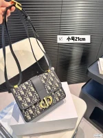 Dior 30 Montaigne 藍色單肩包中號MM-M9208：圖片 4