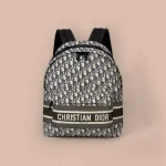 Dior Travel 藍色Dior Oblique雙肩背包-