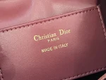 Dior Caro 粉紅羊皮雙肩背包小號PM-M6302：圖片 10
