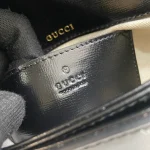 GUCCI Horsebit 1955米棕皮革肩揹包-781387：圖片 10