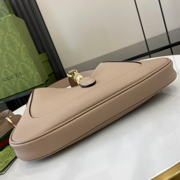 GUCCI Jackie 1961小號黑色皮革肩揹包-810232：圖片 6