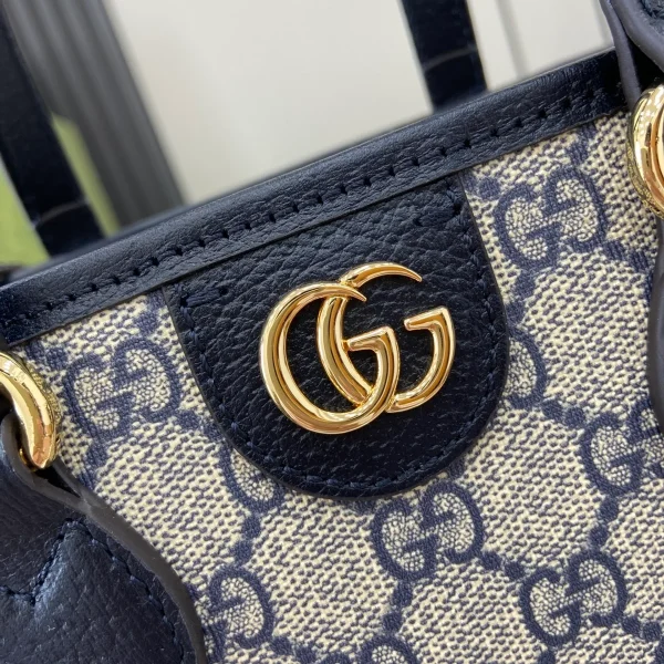 GUCCI Ophidia米棕皮革手挽包-811716：圖片 6