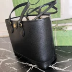 GUCCI Ophidia米藍帆布肩揹包-765043：圖片 3