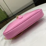 GUCCI Jackie Notte迷你紅漆皮斜揹包-782889：圖片 5