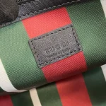 GUCCI GG Emblem小號米棕皮革斜揹包-815103：圖片 10