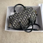 Dior Groove 藍色斜挎包中號MM-M1365：圖片 8