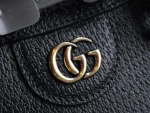 GUCCI Diana迷你棕色皮革手提包-702732：圖片 10
