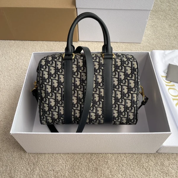 Dior Groove 藍色斜挎包中號MM-M1365：圖片 7