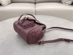 Dior Caro 粉紅羊皮雙肩背包小號PM-M6302：圖片 5