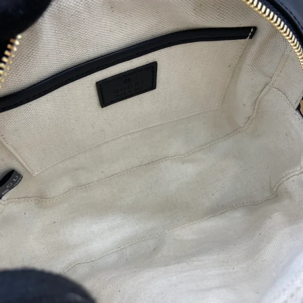 GUCCI Blondie迷你米棕帆布斜揹包-820429：圖片 9
