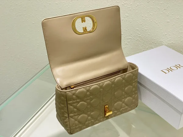 Dior Caro 繩索色斜挎包中號MM-M9242：圖片 8