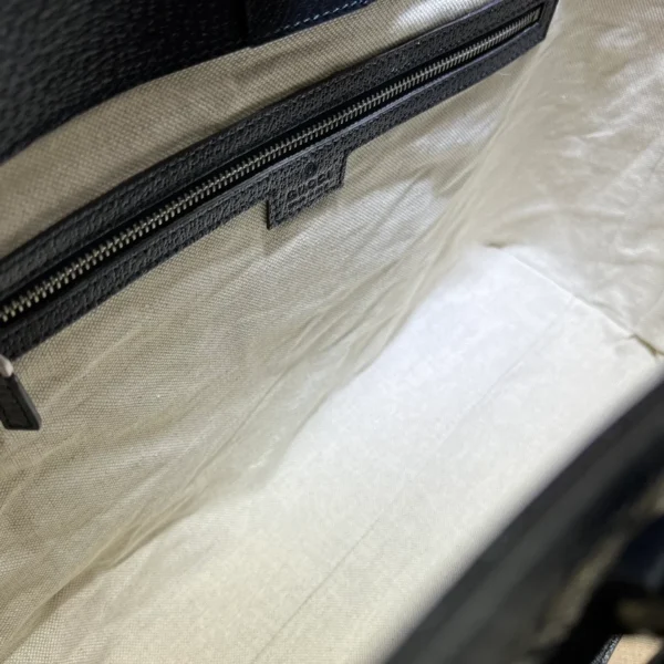 GUCCI Ophidia中號米棕帆布托特包-631685：圖片 10