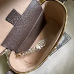 GUCCI Ophidia米棕皮革手挽包-699532：圖片 8