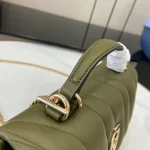 GUCCI GG Milano迷你白色絎縫皮革斜揹包-806017：圖片 7