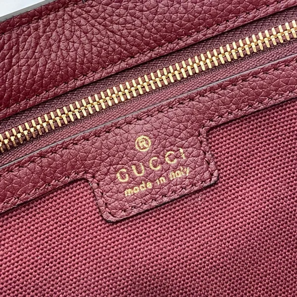 GUCCI Jackie 1961小號象牙皮革肩揹包-810232：圖片 9