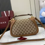 GUCCI Blondie小號紅色皮革手提包-815714：圖片 4