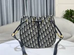 Dior Nolita 藍色斜背包中號MM-M2312：圖片 9