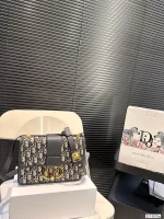 Dior 30 Montaigne 藍色單肩包中號MM-M9203：圖片 4
