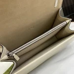 GUCCI Dionysus小號黑色漆皮肩揹包-795005：圖片 9