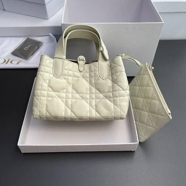Dior Toujours 白色手提包小號PM-M2822：圖片 4