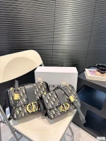 Dior 30 Montaigne 藍色單肩包中號MM-M9208：圖片 2
