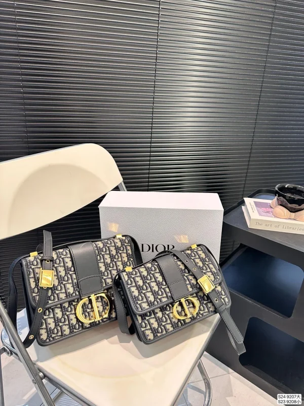 Dior 30 Montaigne 藍色單肩包中號MM-M9208：圖片 2