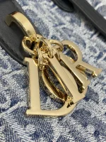 Dior Toujours 藍色丹寧托特包中號MM-M2821：圖片 3