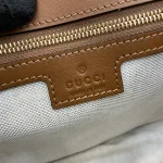 GUCCI Blondie小號米棕帆布手提包-815714：圖片 10