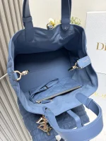 Dior Toujours 藍色小牛皮肩背包中號MM-M2821：圖片 10