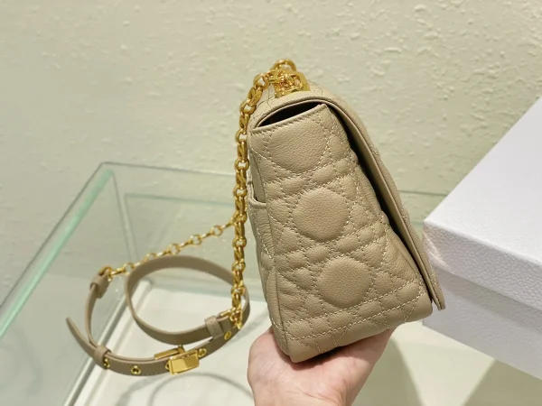 Dior Caro 繩索色斜挎包中號MM-M9242：圖片 4