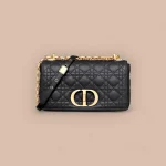 Dior Caro 黑色小牛皮包中號MM-M9242