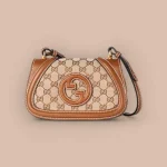 GUCCI Blondie棕滑面肩揹包-815700