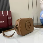 GUCCI Blondie迷你黑色皮革-820429：圖片 3