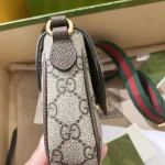 GUCCI Ophidia米燕帆布斜挎包-764961：圖片 6