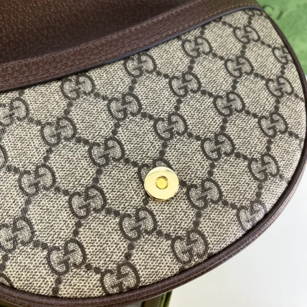 GUCCI Ophidia米棕皮革肩揹包-757309：圖片 8