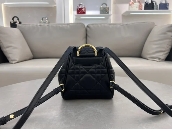 Dior Caro 黑色後背包小號PM-M6302：圖片 3