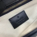 GUCCI Horsebit 1955小號米棕帆布肩揹包-815178：圖片 10