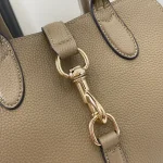 GUCCI Rosso Ancora小號紅色皮革手提包-795349：圖片 6