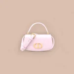 Dior 30 Montaigne 粉色小牛皮斜挎包小號PM-M9370