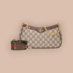 GUCCI Ophidia藍帆布斜挎包-735132