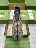 GUCCI Love Parade藍米帆布斜揹包-598125：圖片 7