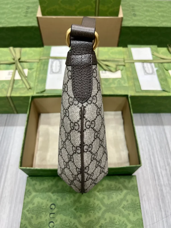 GUCCI Love Parade藍米帆布斜揹包-598125：圖片 7