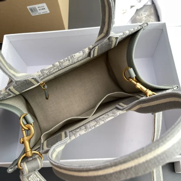 Dior Book 灰色托特包小號PM-M1325：圖片 6