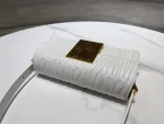 Dior Miss 白色小牛皮翻蓋包小號PM-M2610：圖片 6
